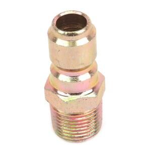 Forney 75136 Pressure Washer Accessories, Quick Coupler Plug, 3/8-Inch Male NPT,